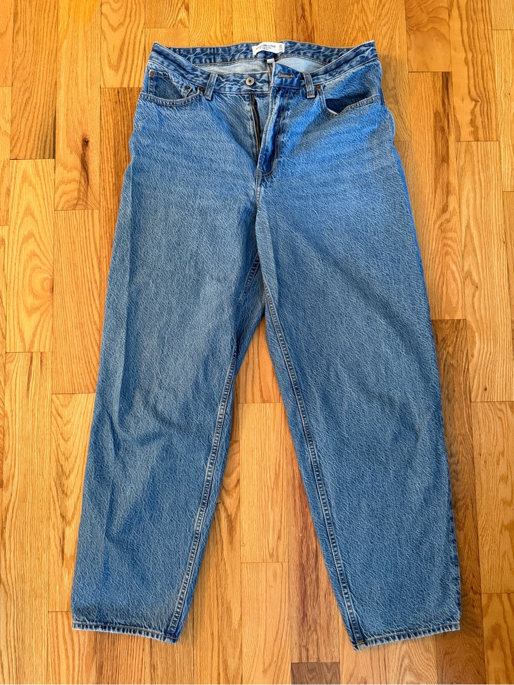 Abercrombie & Fitch Light Blue High Rise Jeans